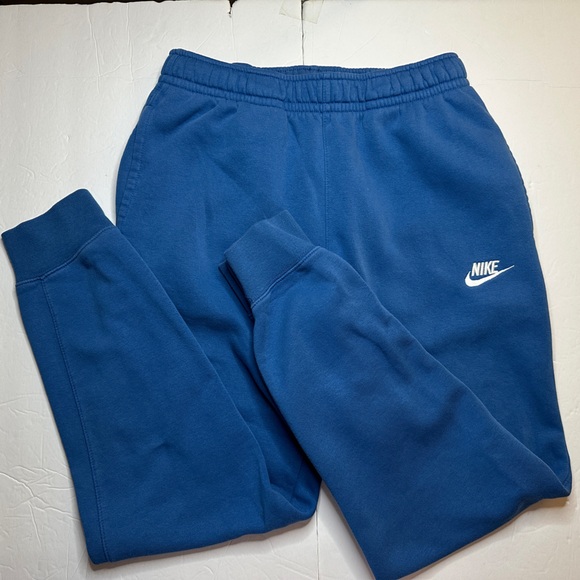 Nikes Blue Joggers Size Small - Picture 2 of 9